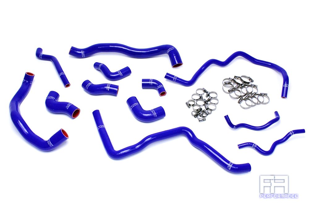 HPS Silicone Radiator+Heater Hose For 06-08 A3 GTI Jetta MK5 2.0T Turbo LHD Blue