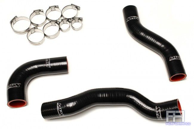 HPS Silicone Radiator Coolant Hose Kit 4Runner Pickup 2.4L 22R-E NA 89-95 Black