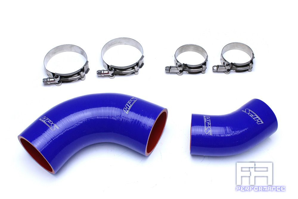 HPS Silicone Intercooler Hose For Mazda 07-10 CX7 CX-7 2.3 2.3L Turbo MZR - Blue
