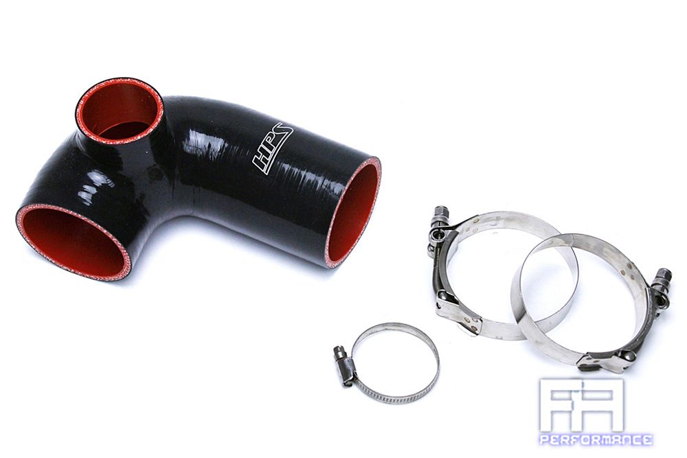 HPS Silicone MAF Air Intake Hose For Mazda 09-15 MX-5 MX5 Miata 2.0 2.0L Black