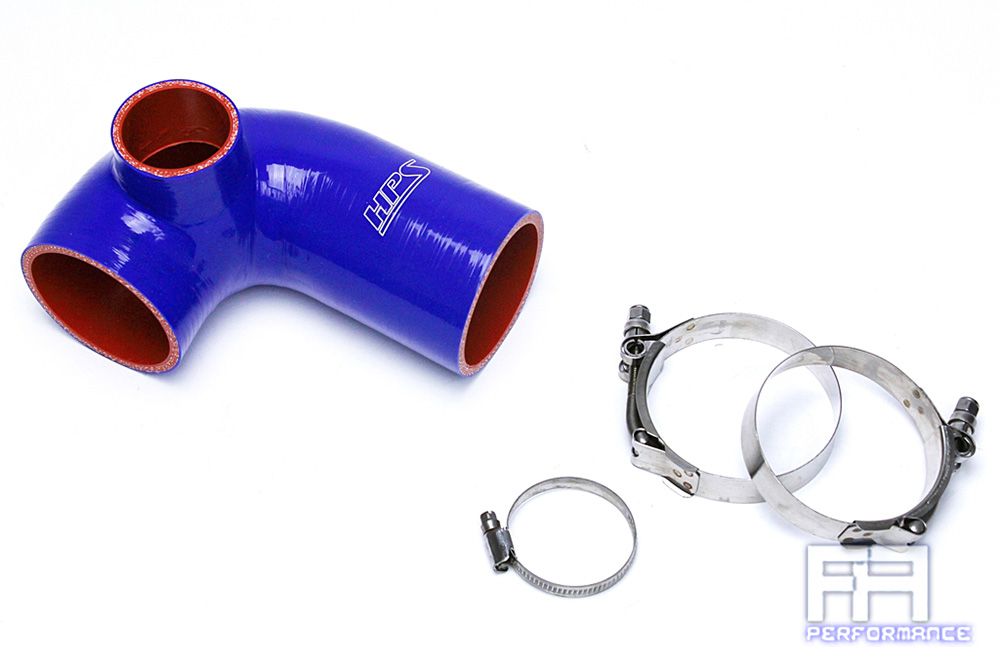 HPS Silicone MAF Air Intake Hose For Mazda 09-15 MX-5 MX5 Miata 2.0 NC2 NC3 Blue