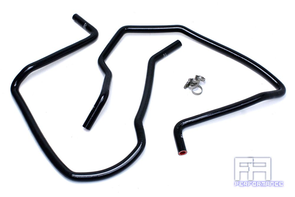 HPS Silicone Heater Coolant Hose Kit For Dodge 04-06 Ram 1500 SRT-10 8.3L Black