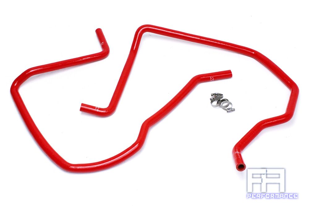 HPS Silicone Heater Coolant Hose Kit For Dodge 04-06 Ram 1500 SRT-10 8.3L Red