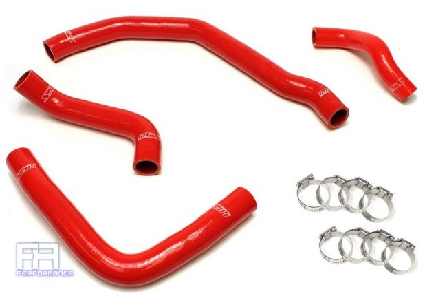 HPS Silicone Radiator Hose Kit for 90-99 MR-2 MR2 SW20 2.0L 2.0 3S-GTE Turbo Red