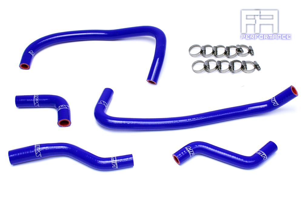 HPS Silicone Heater Coolant Hose Kit For Dodge 13-14 Viper SRT-10 8.4L V10 Blue