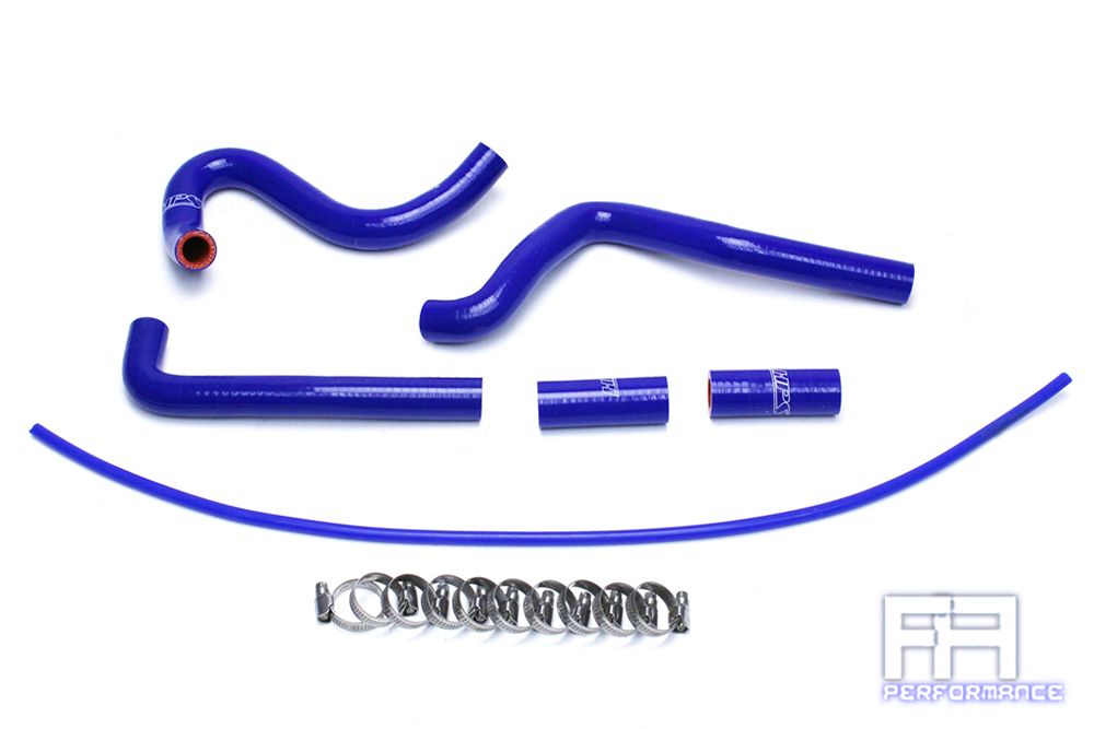 HPS Reinforced Silicone Radiator Coolant Hose Kit For Kawasaki 94-02 KX250 Blue