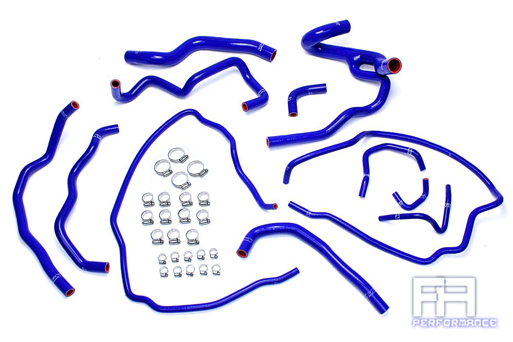 HPS Silicone Radiator + Heater Hose For 07-09 Mazdaspeed 3 Mazdaspeed3 2.3L Blue