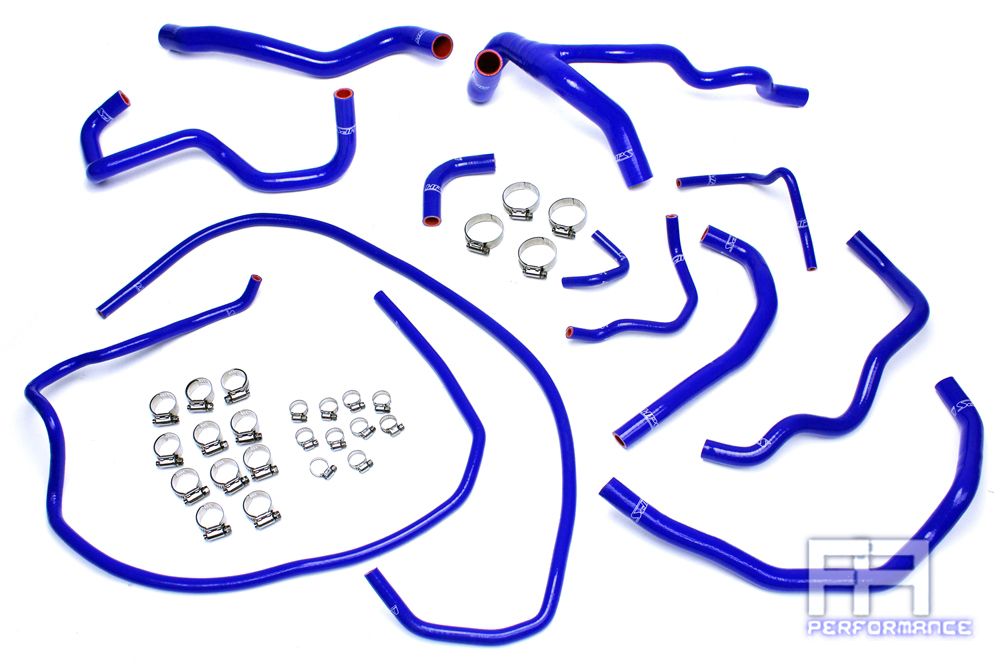 HPS Silicone Radiator + Heater Hose For 10-13 Mazdaspeed 3 Mazdaspeed3 2.3L Blue