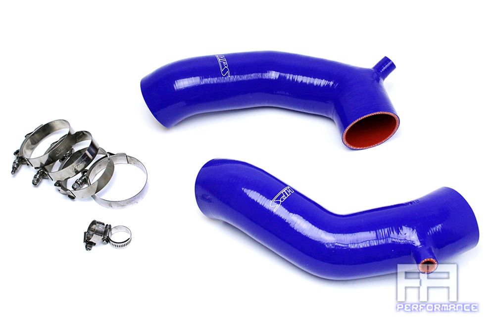 HPS Silicone Post MAF Air Intake Hose For Infiniti 11-13 M56 14-16 Q70 5.6 Blue