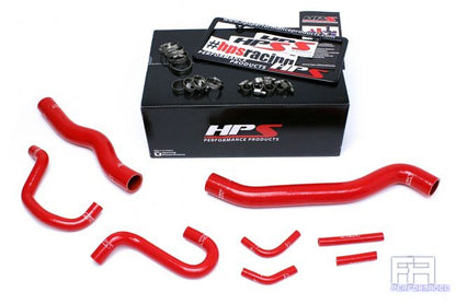 HPS Silicone Radiator Heater Hose Kit For 12-16 Genesis Coupe 3.8L V6 LHD Red