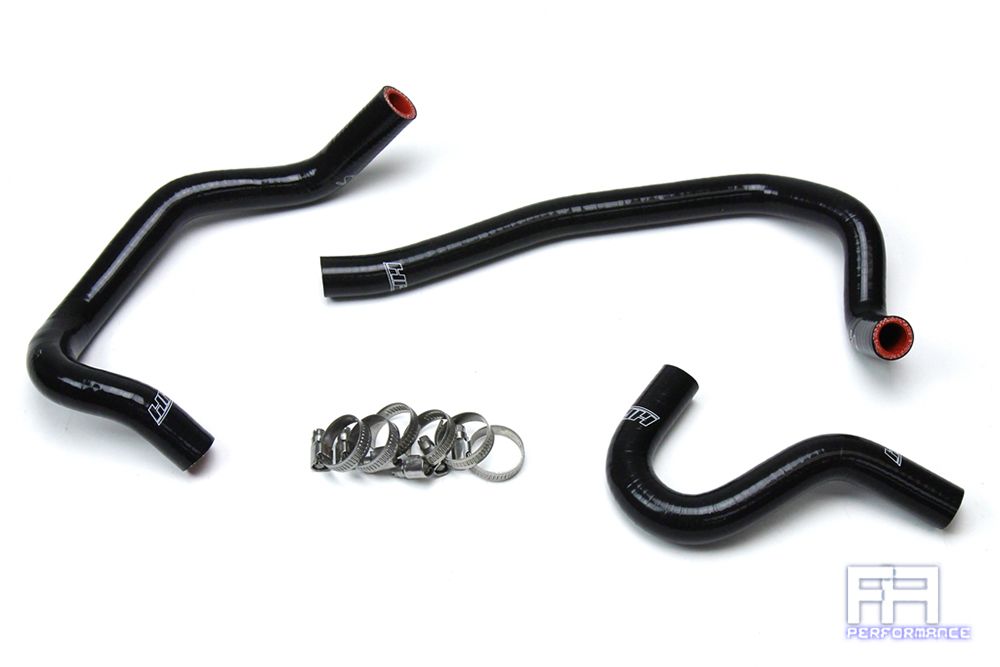 HPS Silicone Heater Coolant Hose Kit For 86-92 Toyota Supra MK3 7MGE 7MGTE Black
