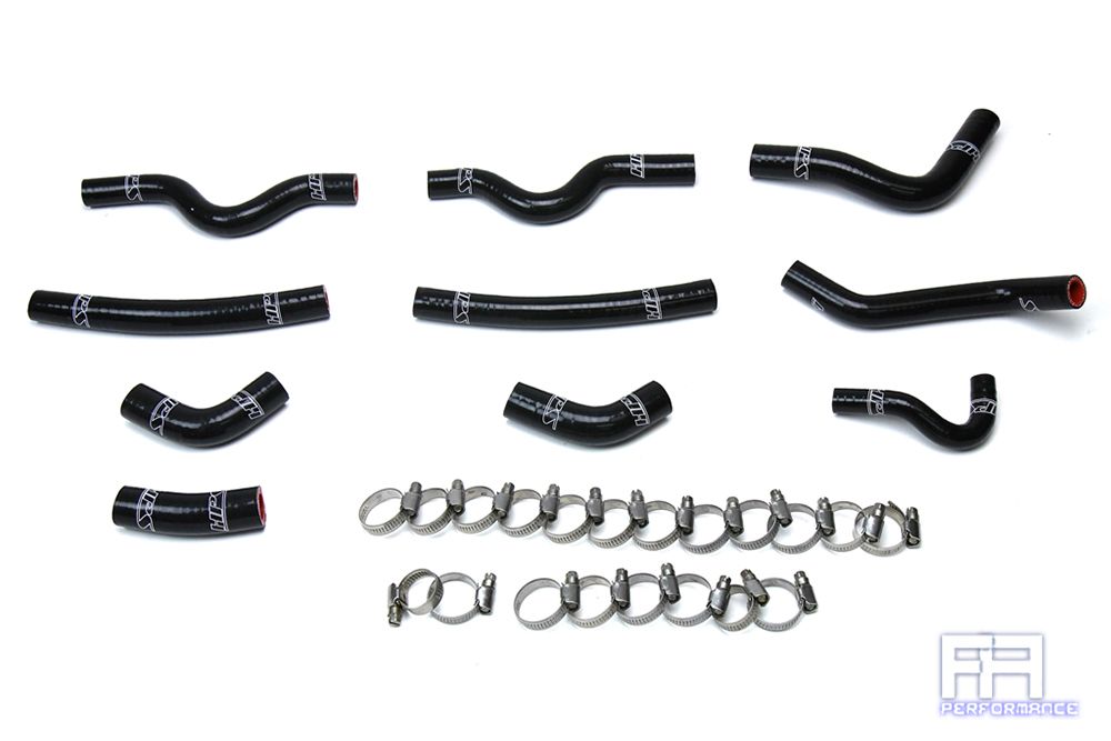 HPS Silicone Heater Hose Kit For 98-07 Lexus LX470 Land Cruiser 4.7L V8 Black