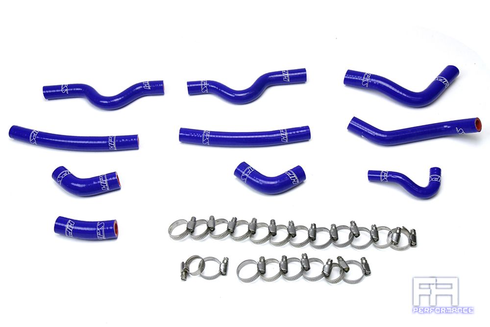 HPS Silicone Heater Hose Kit For 98-07 Lexus LX470 Land Cruiser 4.7L V8 Blue