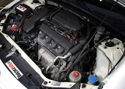 HPS Silicone Radiator Coolant Hose Kit For 01-05 Civic 1.7L Manual Trans Black