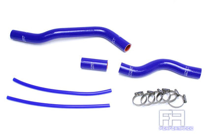 HPS Silicone Radiator Coolant Hose Kit For 01-05 Civic 1.7L Manual Trans Blue
