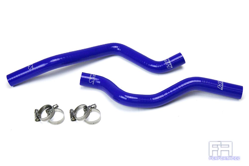 HPS Silicone Heater Coolant Hose Kit For 08-17 Lancer 2.0L 2.4L Non Turbo - Blue