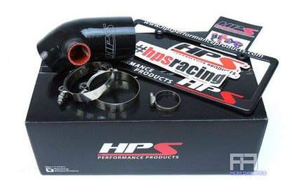 HPS Silicone Post MAF Air Intake Hose For Mazda 16-17 Miata 2.0L Skyactiv Black