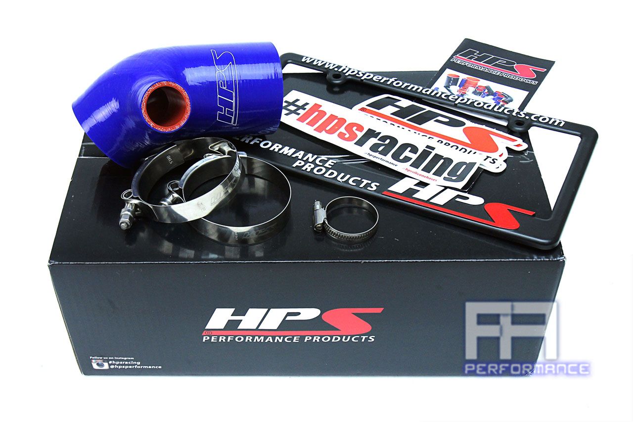 HPS Silicone Post MAF Air Intake Hose For Mazda 16-17 Miata 2.0L Skyactiv Blue