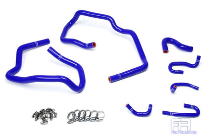 HPS Reinforced Silicone Heater Hose Kit For Toyota 10-14 FJ Cruiser 4.0L V6 Blue