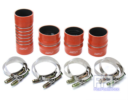 HPS Silicone Intercooler Hose Boots Kit For 07-10 Ram Pickup 6.7L Cummins Diesel