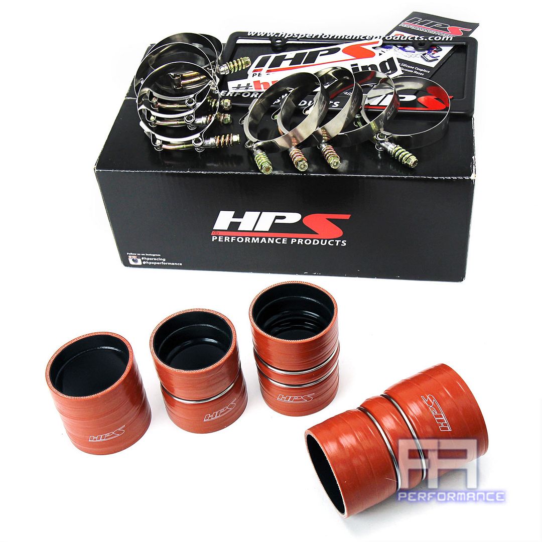 HPS Silicone Intercooler Hose For 08-10 Ford F250 F350 F450 F550 Superduty 6.4L