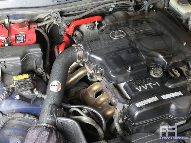 HPS Reinforced Silicone Heater Hose Kit For Lexus 01-05 IS300 I6 3.0L Red