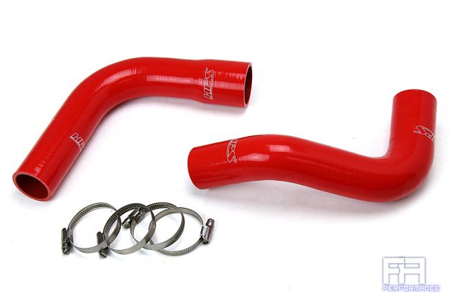 HPS Radiator Hose For Jeep 74-83 CJ5, 76-86 CJ7, 81-85 CJ8 Scrambler 4.2L Red