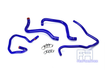 HPS Silicone Radiator + Heater Hose For Jeep 03-06 Wrangler TJ SE 2.4L LHD Blue