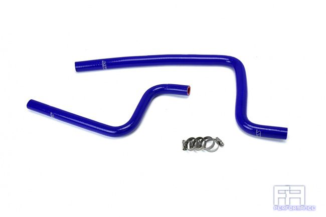 HPS Reinforced Silicone Heater Hose Kit For Jeep 97-02 Wrangler TJ 2.5L Blue
