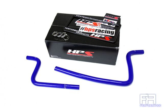HPS Reinforced Silicone Heater Hose Kit For Jeep 97-02 Wrangler TJ 2.5L Blue