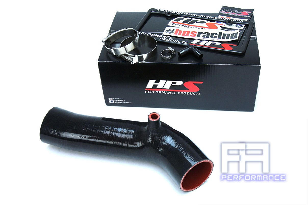 HPS Silicone Air Intake Hose For Infiniti G35 03-06 Sedan, 03-07 Coupe 3.5 Black