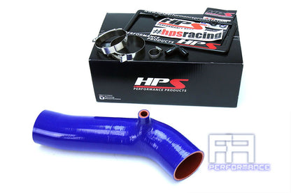 HPS Silicone Air Intake Hose For Infiniti G35 03-07 Coupe, 03-06 Sedan 3.5L Blue