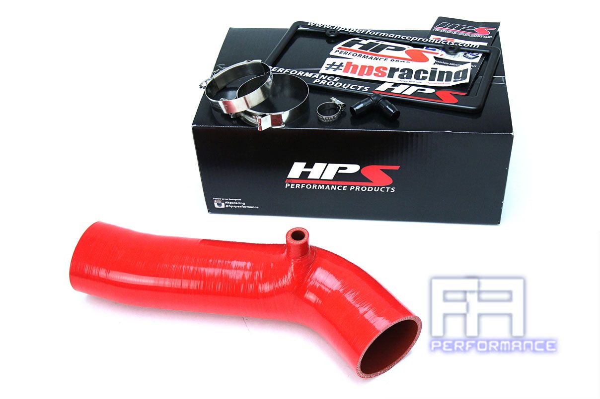HPS Silicone Air Intake Hose Kit For 03-07 G35 Coupe 3.5L V6 03-06 G35 Sedan Red
