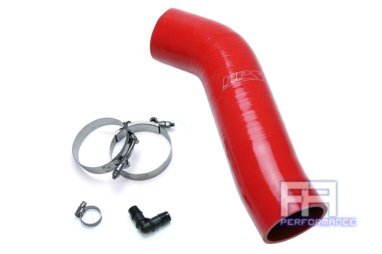 HPS Silicone Air Intake Hose Kit For 03-07 G35 Coupe 3.5L V6 03-06 G35 Sedan Red