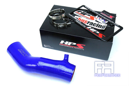 HPS Silicone Post MAF Air Intake Hose Kit For Toyota 16-18 Tacoma 3.5L V6 - Blue