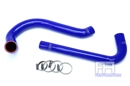 HPS Reinforced Silicone Radiator Hose Kit For Jeep 87-95 Wrangler YJ 2.5L Blue