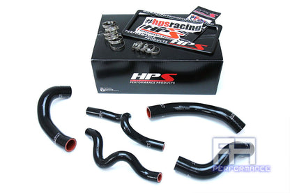 HPS Reinforced Silicone Radiator Hose Kit For 13-17 Veloster 1.6L Turbo Black