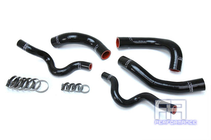 HPS Reinforced Silicone Radiator Hose Kit For 13-17 Veloster 1.6L Turbo Black