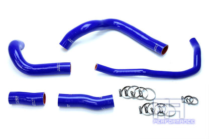 HPS Silicone Radiator Hose Kit For 16-17 RC RC200t GS GS200t 2.0L Turbo Blue