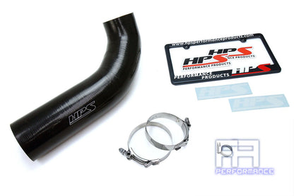 HPS Silicone Air Intake Hose For Jeep 12-17 Wrangler JK Unlimited 3.6L V6 Black