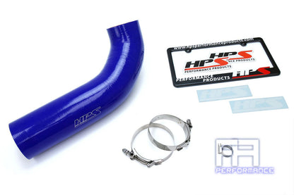 HPS Silicone Air Intake Hose For Jeep 12-17 Wrangler JK Unlimited 3.6L V6 Blue