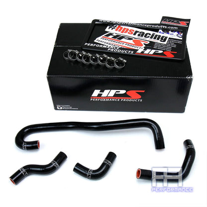 HPS Reinforced Heater Hose Kit For Toyota 89-92 Pickup 4Runner 3.0L V6 LHD Black