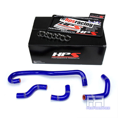 HPS Reinforced Heater Hose Kit For Toyota 89-92 Pickup 4Runner 3.0L V6 LHD Blue