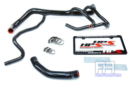 HPS Silicone Radiator Hose Kit For Chevy 16-17 Camaro SS Coupe 6.2L V8 Black