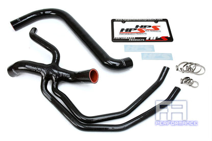 HPS Reinforced Silicone Radiator Hose For Ford 99-03 F150 Lightning 5.4 V8 Black