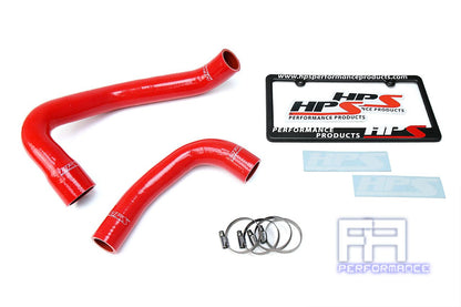 HPS Reinforced Silicone Radiator Hose Kit For Jeep 00-06 Wrangler TJ 4.0L Red