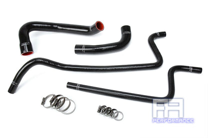 HPS Silicone Radiator +Heater Hose Kit For Jeep 00-01 Wrangler TJ 4.0L LHD Black