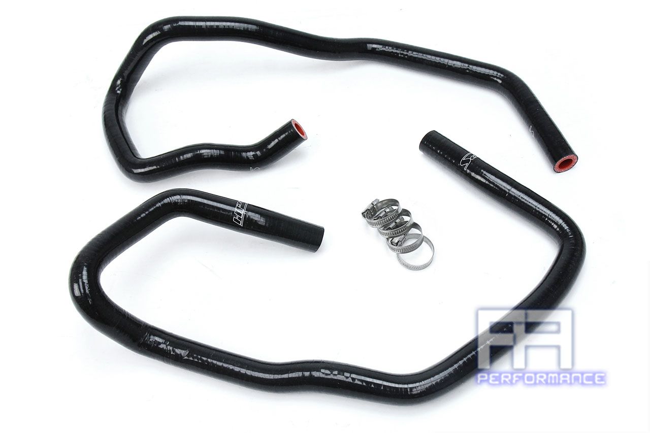 HPS Reinforced Silicone Heater Hose Kit For Toyota 10-17 4Runner 4.0L V6 Black