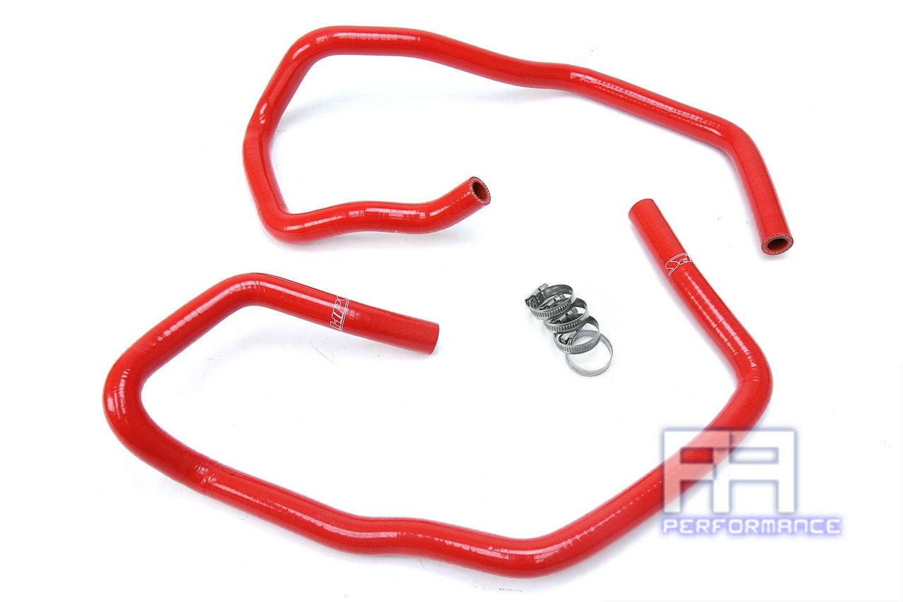 HPS Reinforced Silicone Heater Hose Kit For Toyota 10-17 4Runner 4.0L V6 Red