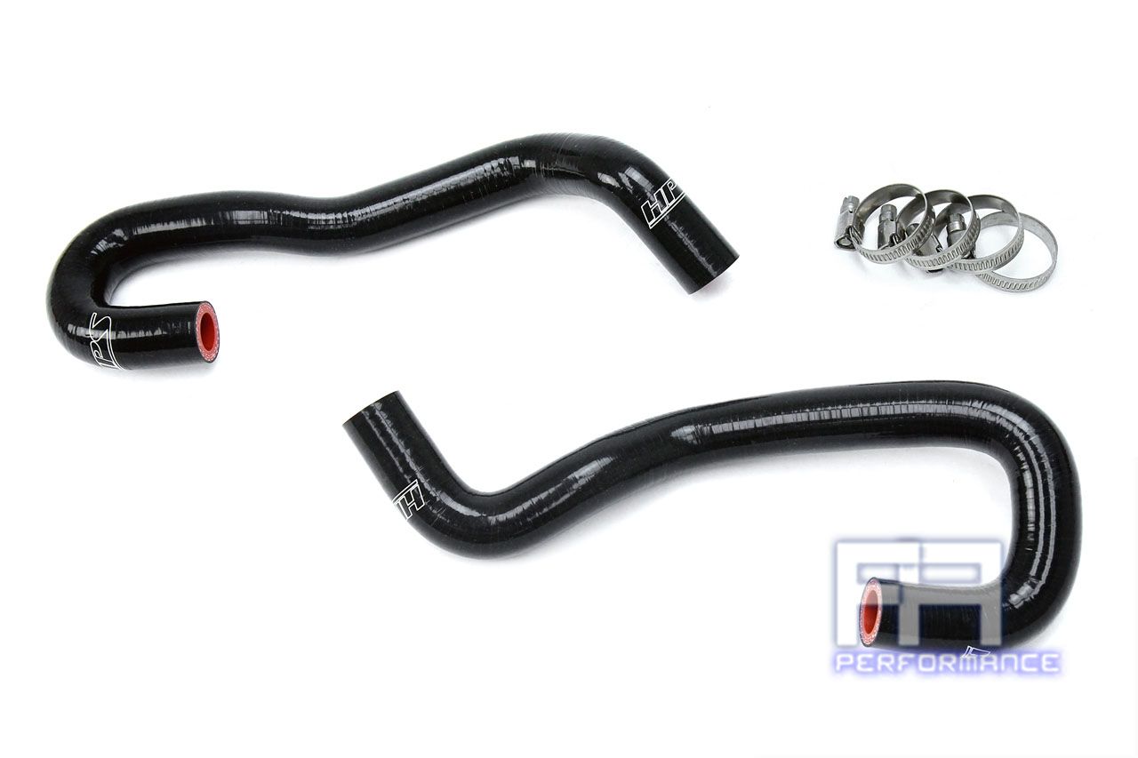 HPS Reinforced Silicone Heater Hose Kit For Toyota 07-10 Tundra 4.0L V6 Black